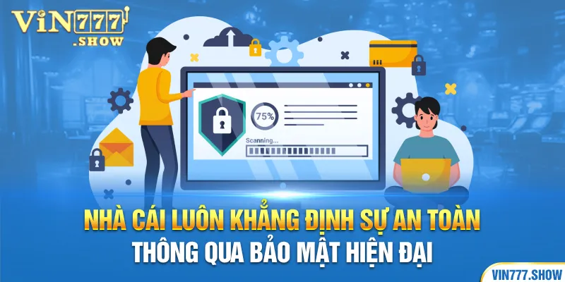 Nhà cái luôn khẳng định sự an toàn thông qua bảo mật hiện đại